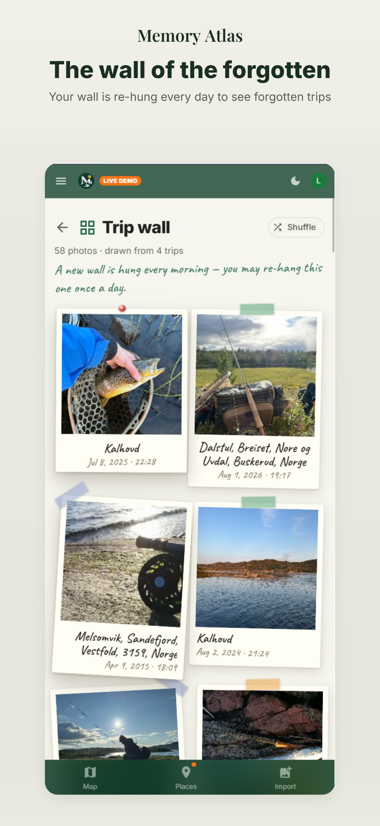 Memory Atlas app screenshot 4