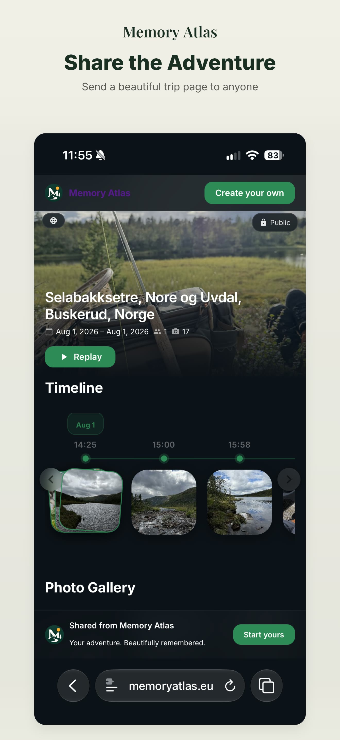 Memory Atlas app screenshot 7