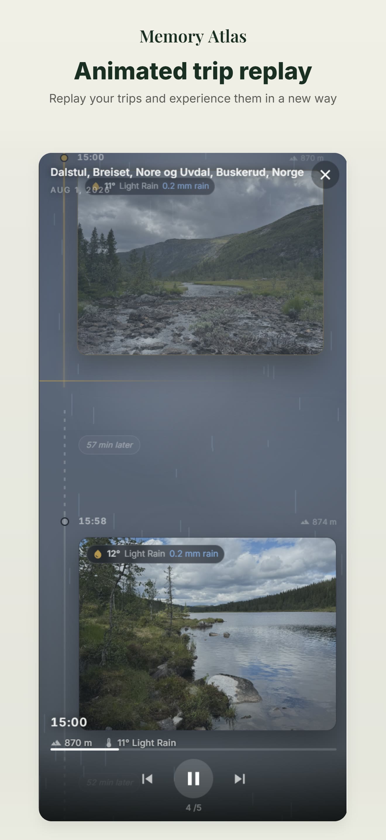 Memory Atlas app screenshot 8